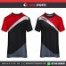 RED DOTS TRIBLE   SOCCER JERSEYS